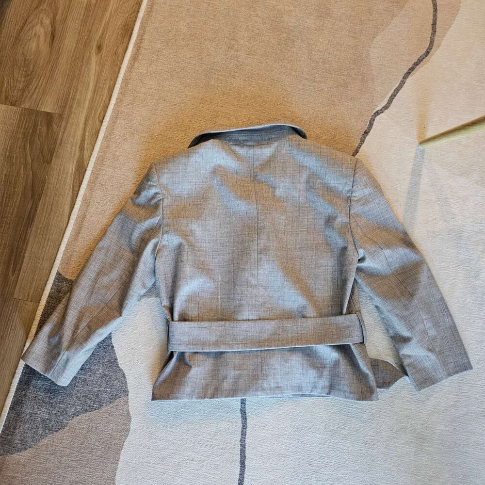 J.ING Carmen Blazer Jacket Grey - XS / Light Grey - Picture 6 of 7